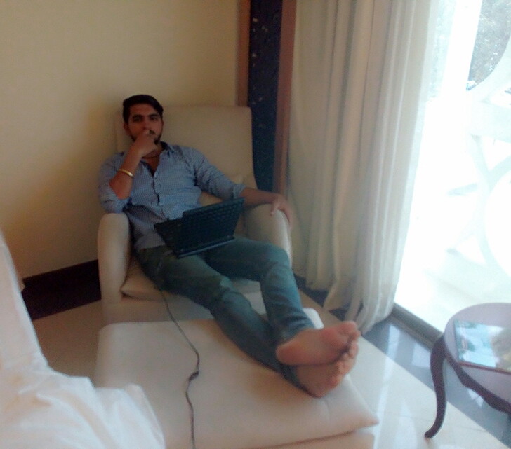 Remote work from hotel room, Malaysia